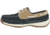 Rockport Sailing Club Boat Shoe - Womens, 6 US, Wide, Navy Blue/Tan, RK670-BLU/TN-6-WOMEN-W