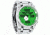 Rockwell Time 50mm Silver Case/Green Dial Mens Watch FF109