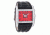 Rockwell Time Apostle Black Leather Case/Red Dial Mens Watch AP103