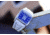 Rockwell Time Apostle White Leather Case/Blue Dial Mens Watch AP106