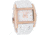 Rockwell Time Apostle White Leather Case/Rose Gold Dial Mens Watch AP114