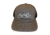 Rocky Mountain Hunting Calls Snapback Trucker Hat, Black/Gray, 706