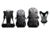 Rokman Waterproof Backcountry Combo, 3 Piece, Black, 90011