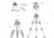 RokStad Tabletop Tripod, 9.8 - 15 in