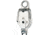 Ronstan Series 30 Utility Block - Single, Becket, Ferrule Eye Head 72294