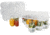 Roots &amp; Harvest SafeCrate for Pint Jars, White/Clear, Small, 1160