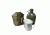 Rothco 3 Piece Canteen Kit With Cover &amp; Aluminum Cup, Olive Drab, 1140-OliveDrab