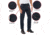 Rothco Active Flex Four Pocket Work Pants, Midnight Navy Blue, 30, 62061-MidnightNavyBlue-28Wx30L