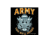 Rothco Black Army Emblem T-Shirt, Small, 80205-S