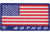 Rothco Brand US Flag Patch, Red/White/Blue, 1897-RedWhiteBlue