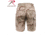 Rothco Camo BDU Shorts, 6-Color Desert Camo, Extra Small, 7072-6-ColorDesertCamo-XS