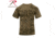 Rothco Camo T-Shirts, Small, Coyote Camo, 10566-CoyoteCamo-S