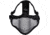 Rothco Carbon Steel Half Face Mask, Black, 847-Black