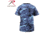 Rothco Colored Camo T-Shirts, Electric Blue Camo, Small, 60173-ElectricBlueCamo-S