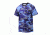 Rothco Colored Camo T-Shirts, Electric Blue Camo, Small, 60173-ElectricBlueCamo-S