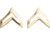 Rothco Corporal Polished Insignia, Gold, 1642