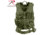 Rothco Cross Draw MOLLE Tactical Vest, Olive Drab, Oversized, 2391-OliveDrab-Oversized