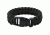 Rothco Deluxe Paracord Bracelets, Black, 7, 966-Black-7Inches