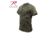 Rothco Digital Camo T-Shirt 5212, S, Heritage Walnut, 61800-HeritageWalnut-S