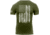 Rothco Distressed US Flag Athletic Fit T-Shirt, Olive Drab, Small, 2832-OliveDrab-S