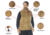 Rothco E.C.W.C.S. Fleece Vest, Coyote Brown, Medium, 613902039896