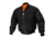 Rothco Enhanced Nylon MA-1 Flight Jacket, Black, XL, 2890-Black-XL