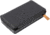 Rothco Folding Solar Panel w/ Power Bank, 16000mah, Black, 42111