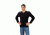 Rothco G.I. Type Wool V-Neck Sweater, 44, Black, 6344-44-Black