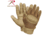 Rothco Hard Knuckle Cut and Fire Resistant Gloves, Coyote Brown, Small, 2807-CoyoteBrown-S