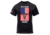 Rothco Healthcare Warrior US Flag T-Shirt - Mens, Black, Large, 1937-L