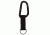 Rothco Jumbo 80MM Carabiner With Web Strap Key Ring, Black, 291-Black