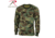 Rothco Kids Long Sleeve Camo T-shirt, Woodland Camo, Small, 6705-WoodlandCamo-S