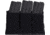 Rothco Lightweight 3Mag Elastic Retention Pouch, Black, One Size, 5956-Black-OneSize