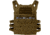 Rothco Lightweight Plate Carrier Vest, Coyote Brown, 55892-CoyoteBrown