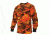 Rothco Long Sleeve Colored Camo T-Shirt, Savage Orange Camo, M, 3136-SavageOrangeCamo-M