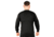 Rothco Long Sleeve Henley T-Shirt - Mens, Black, Small, 21020-Black-S