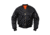 Rothco MA-1 Flight Jacket, Black, M, 7324-Black-M