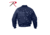 Rothco MA-1 Flight Jacket, Navy Blue, 2XS, 7325-NavyBlue-XXS