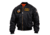 Rothco MA-1 Flight Jacket with Patches, Black, Extra Small, 7250-Black-XS
