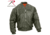 Rothco MA-1 Flight Jacket with Patches, Sage Green, Small, 7240-SageGreen-S