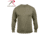 Rothco Moisture Wicking Long Sleeve T-Shirt, AR 670-1 Coyote Brown, L, 3753-AR670-1CoyoteBrown-L