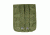 Rothco MOLLE 2 Pocket Ammo Pouch, Olive Drab, 9509-OliveDrab