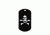 Rothco Screen Printed Dog Tags, 8594-SkullandCrossbones