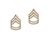Rothco Sergeant First Class Polished Insignia Pin, Gold, 1645-Gold