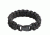 Rothco Solid Color Paracord Bracelet, Black, 9, 925-Black-9Inches