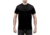 Rothco Solid Color Poly/Cotton Military T-Shirt, Black, M, 6670-Black-M