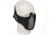 Rothco Steel Half Face Mask With Ear Guard - Black, 10857