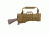 Rothco Tactical Rifle Scabbard, Coyote Brown, 15911-CoyoteBrown