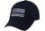 Rothco Thin Blue Line Flag Low Profile Cap, Navy Blue, 99887-NavyBlue