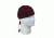 Rothco Trainmen Headwrap, Black/Red, 55186-BlackRed